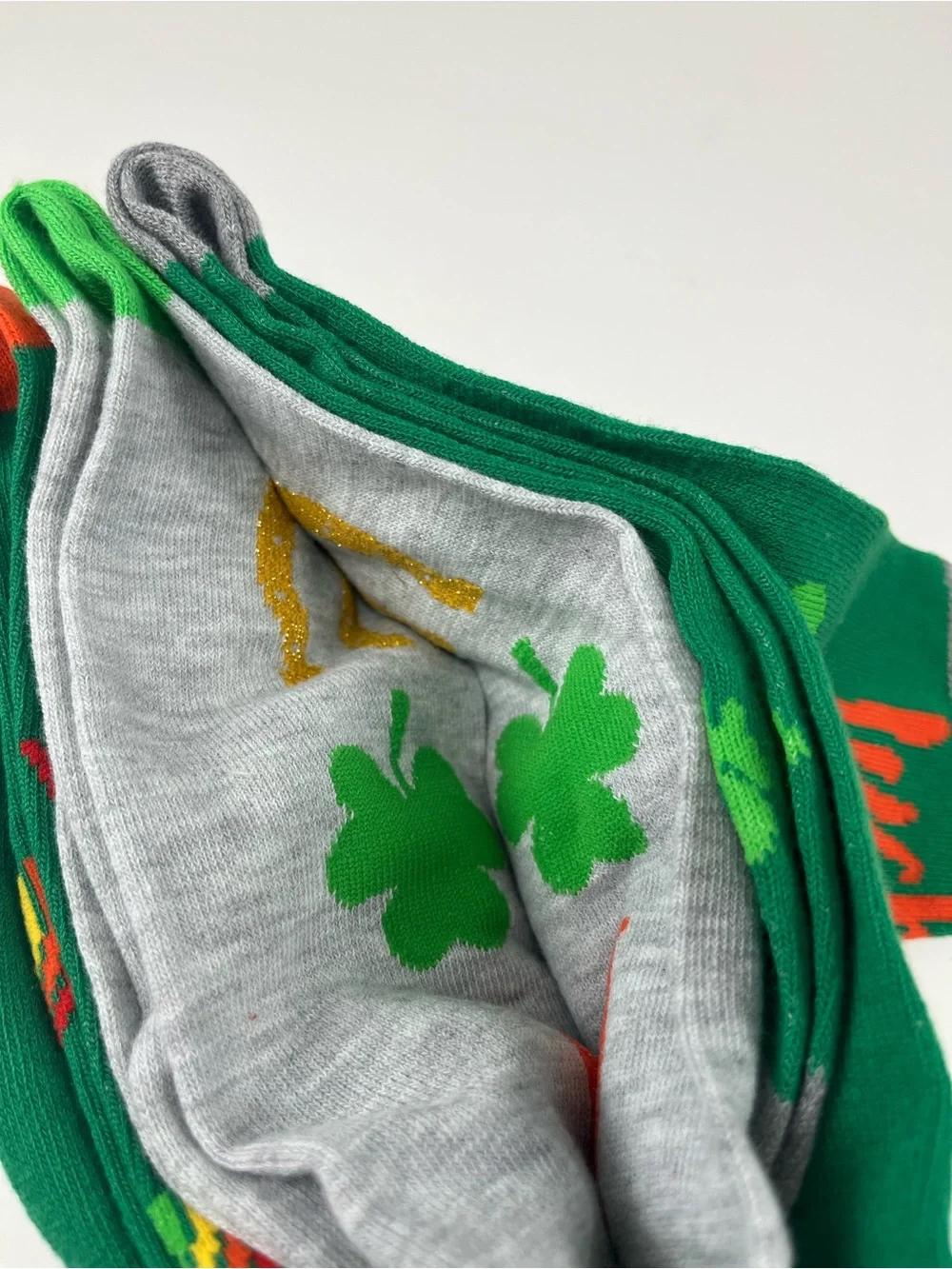 Women’s St Patrick’s Day Green Novelty Socks - 3 Pairs